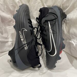 NIKE Zoom Air Vapor Pro 1 Black Football Cleats Size 14